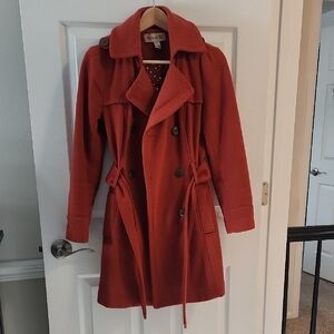 Forever 21 Rust Trench Coat